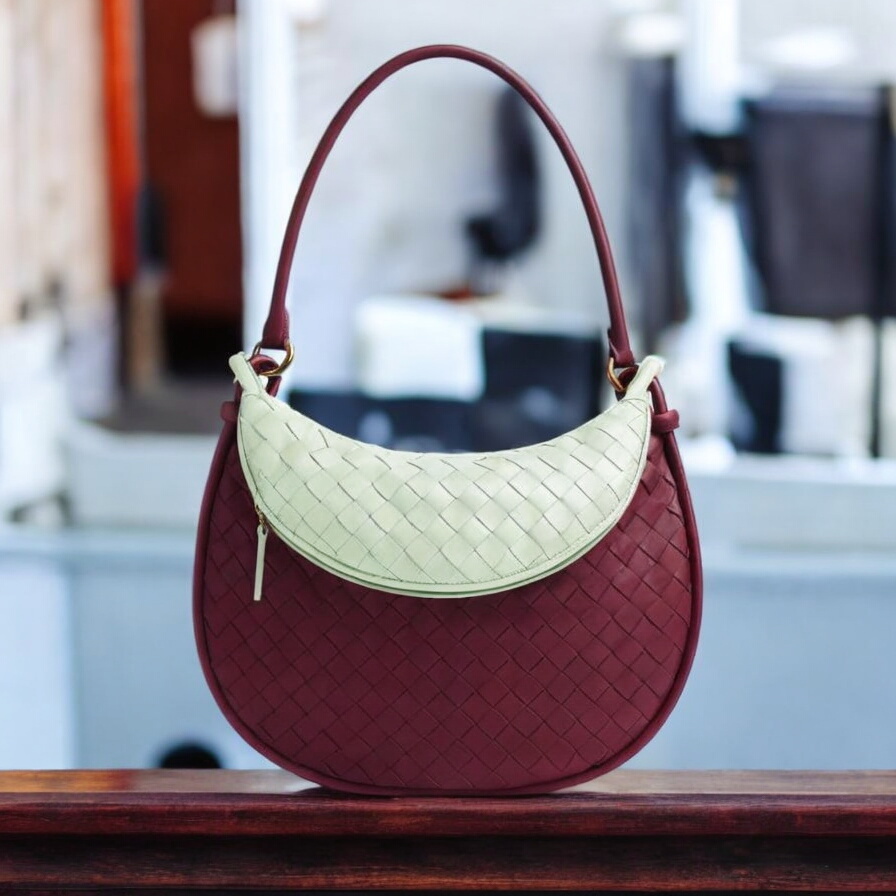 直営店☆BOTTEGA VENETA☆MEDIUM GEMELLI バイカラー ショルダー