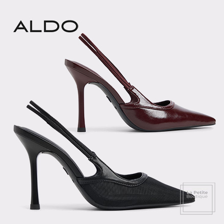 【ALDO】メッシュ☆Evania☆スリングパック・ヒールパンプス