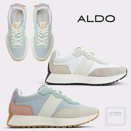 【ALDO】パステル・スエード☆Proader☆ジョガー・スニーカー
