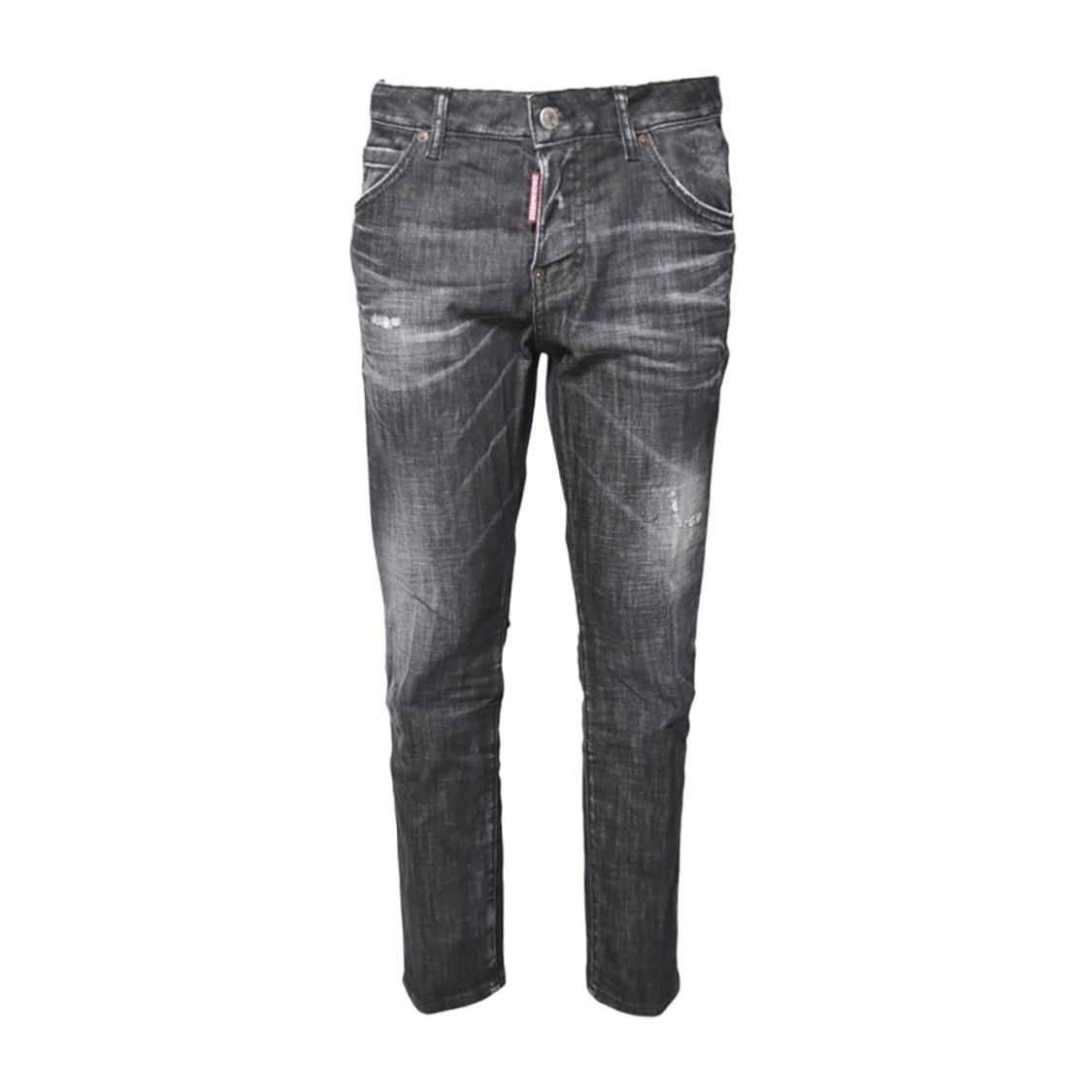 デニム・ジーパン Dsquared2 Cool Girl Easy Jeans In Black Denim