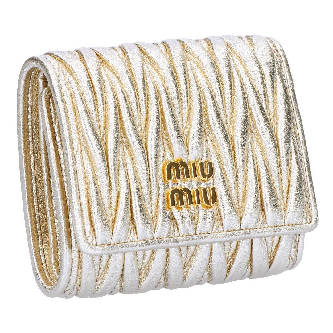 MIUMIU 折財布 MATELASSE 5MH033 AFPP