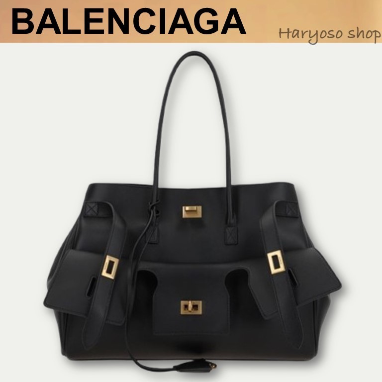 VIP価格★BALENCIAGA★Bel Air ミディアム キャリーオールバッグ