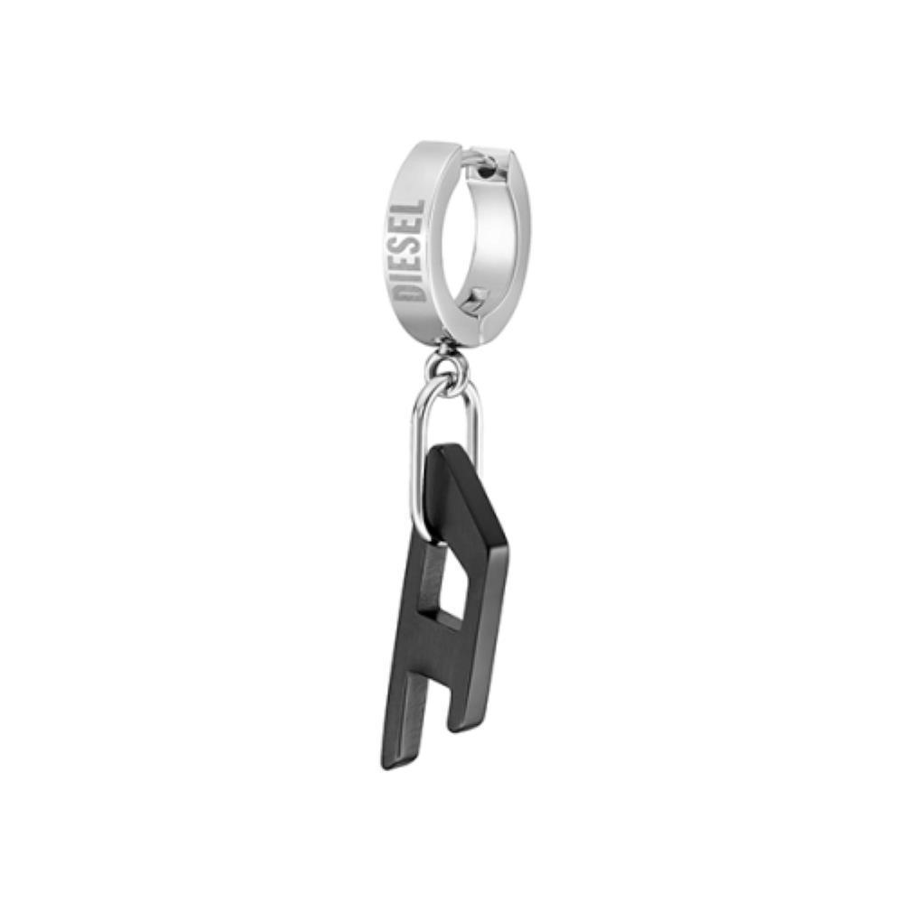 ☆DIESEL☆ Two-tone hoop single earring DX1418931