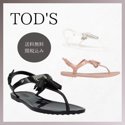TOD'S トッズ パテントレザー トングサンダル サンダル トング TOD'S(トッズ) - 海外通販のBUYMA