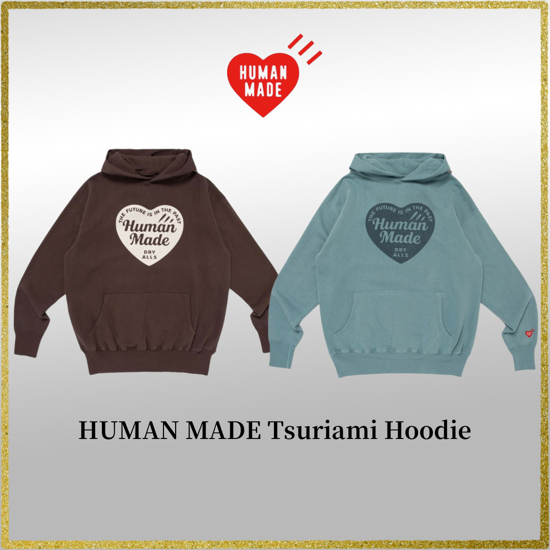 【人気】 HUMAN MADE Tsuriami Hoodie ヒューマンメイド