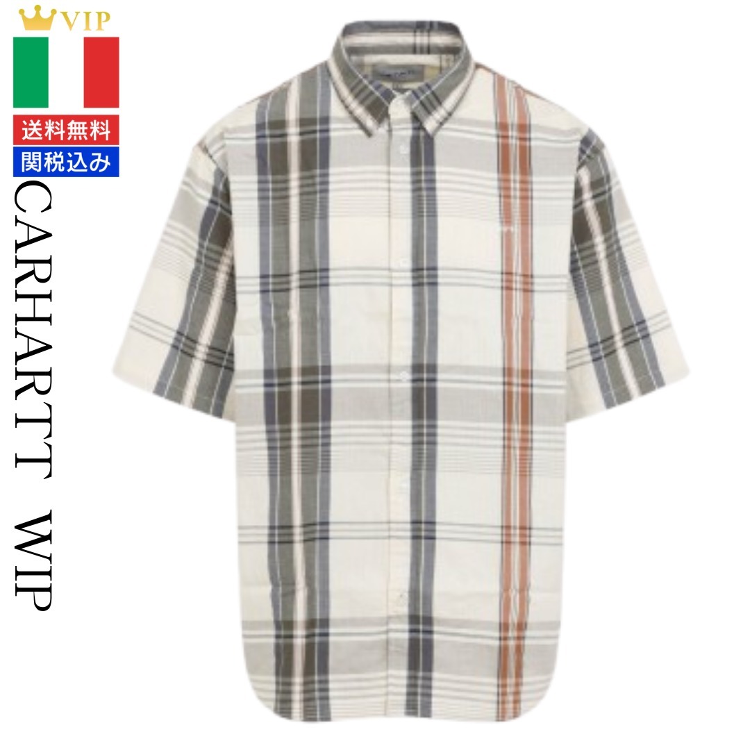 VIP【関税送料無料】希少 Carhartt Wip SS Roslin Shirt