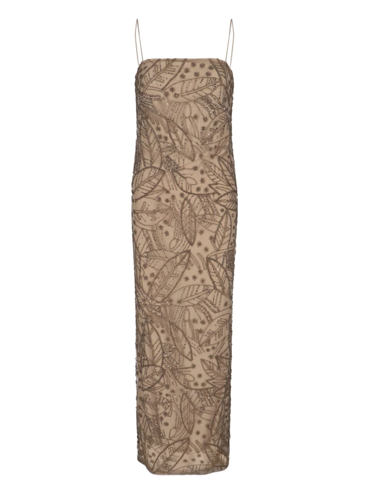 【送料&関税込】Ralph Lauren Mesh Dress With Beads