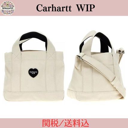 Carhartt WIP【通勤・通学・お出掛けに☆Drewe Small Tote 】 Carhartt♡Drewe Small Tote ホワイト (Carhartt/トートバッグ