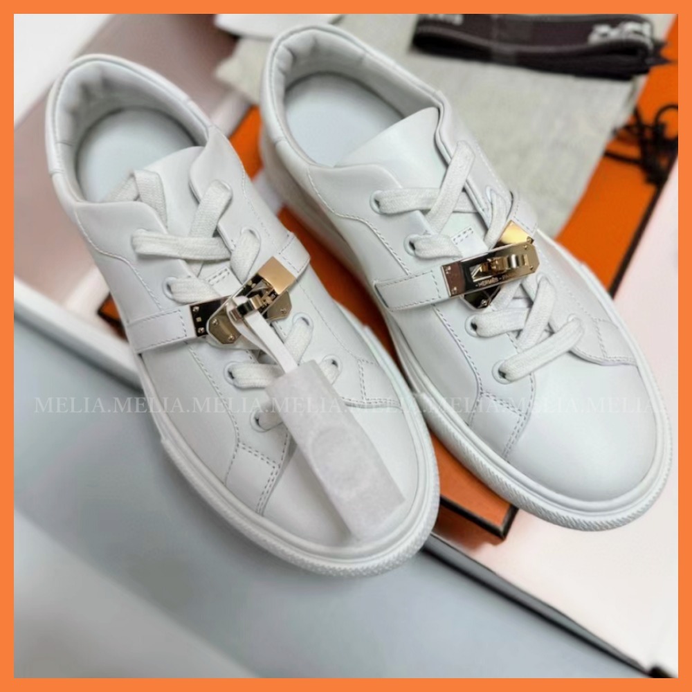 【上品でカジュアル♡】HERMES スニーカー「DAY」