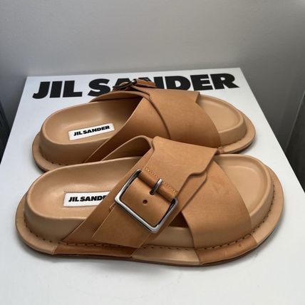 サンダル・ミュール Jil Sander Nappa Flat Sandals Jil Sander(ジルサンダー) サンダル・ミュール(レディース