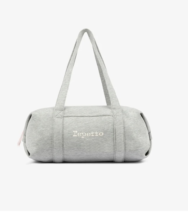ジャージー素材☆Repetto☆レペット ロゴ入り ダッフルバッグM