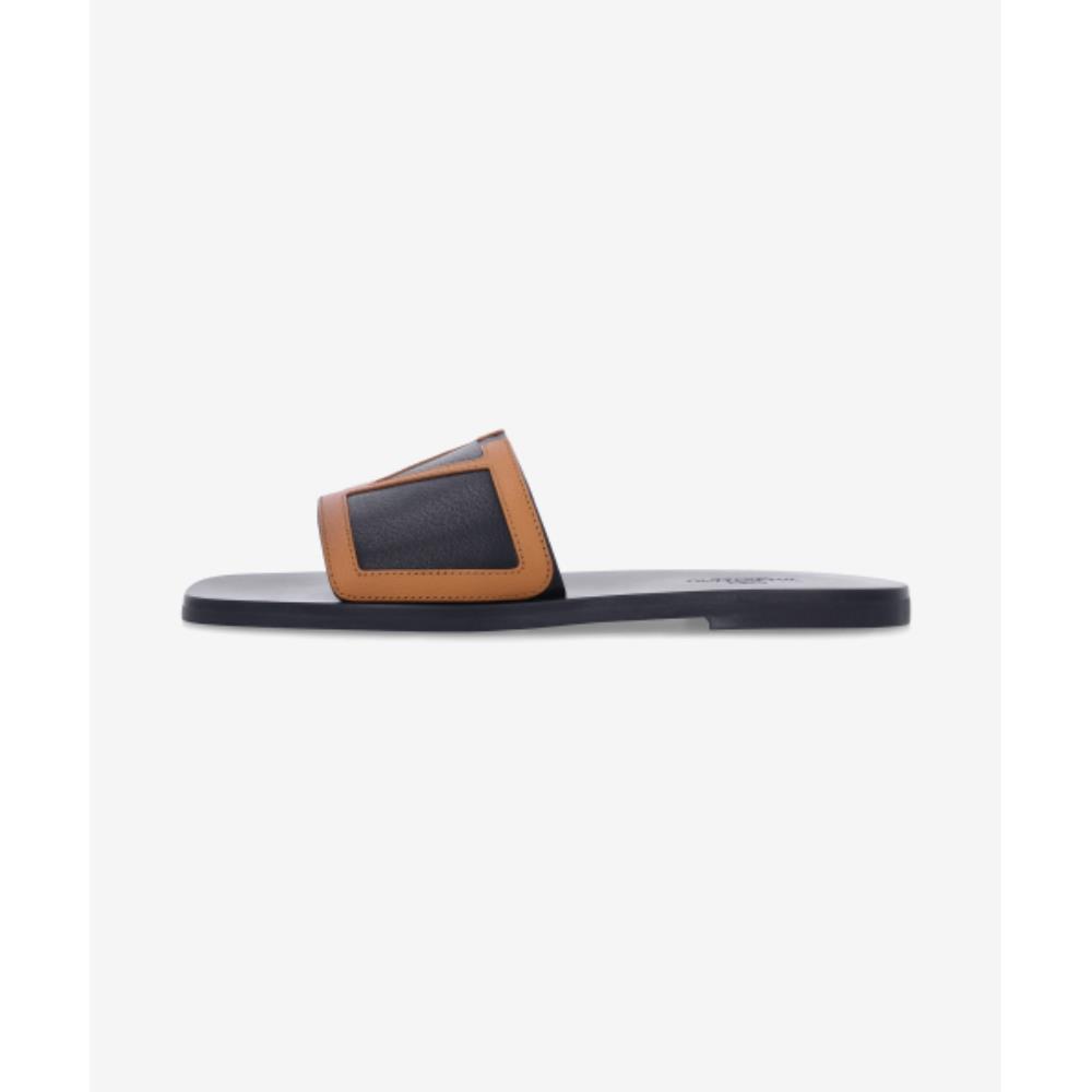 ■VALENTINO■ Viva Superstar Slide Black Brown 6Y2S0J72THGRB