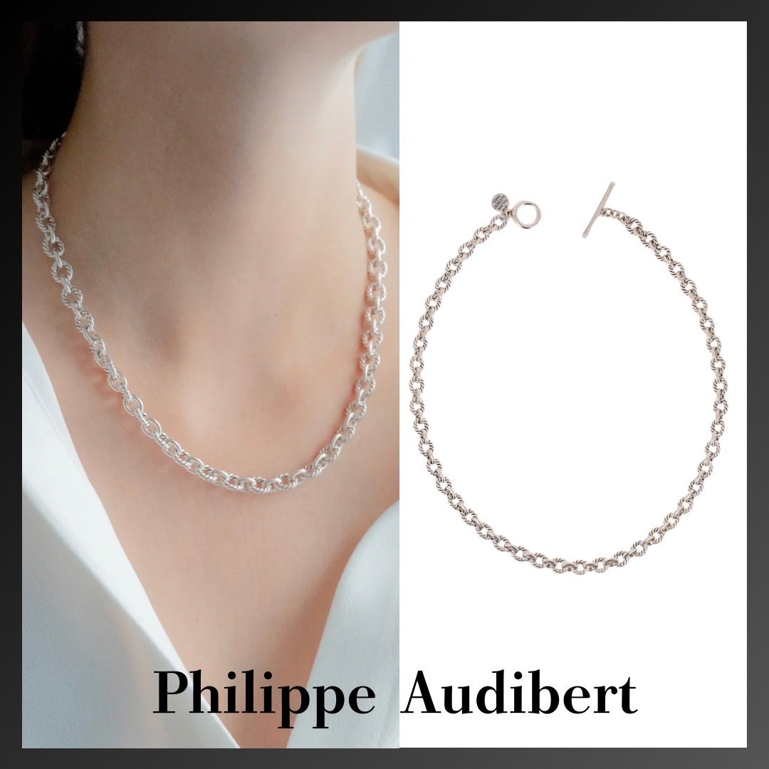 ＊Philippe Audibert＊FERGUS シルバー チェーン ネックレス ♪