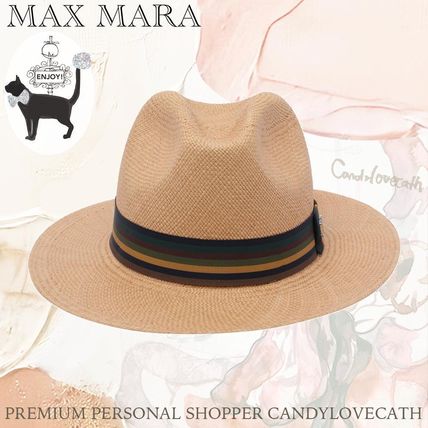 WEEKEND MaxMara クロッシェハット ストローハット - メルカリ