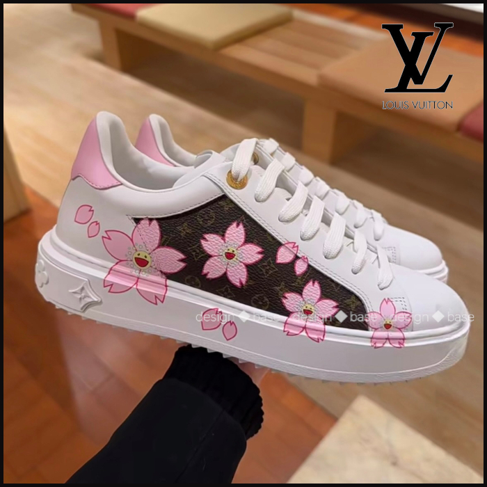 ◆スポーティ【 LV 】LV × TM タイムアウト スニーカー