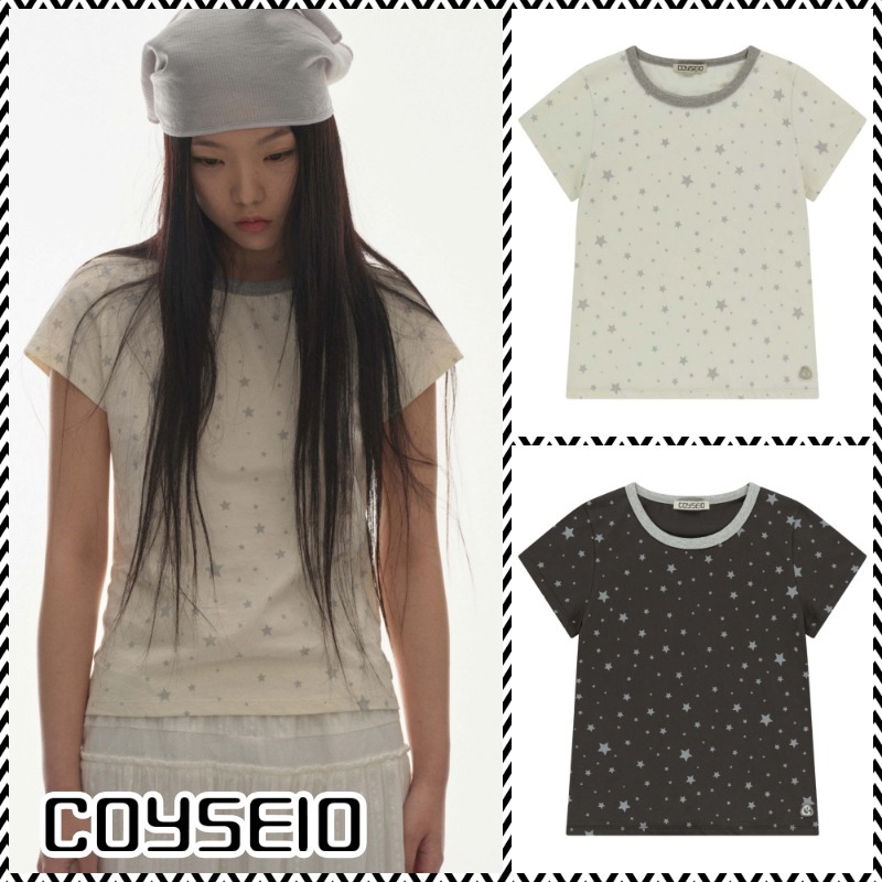 ●COYSEIO● 25SS MILKY STAR T-SHIRT ◆送料・関税込◆