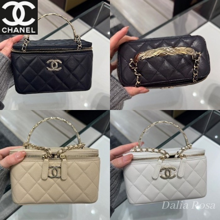 人気♡煌めくトップハンドル【CHANEL】バニティバッグ