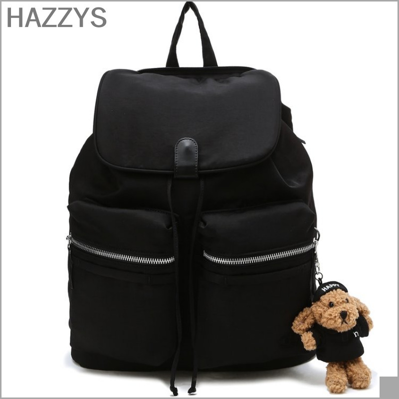 【HAZZYS】ユニセックスナイロンバックパックL★ギフトok★