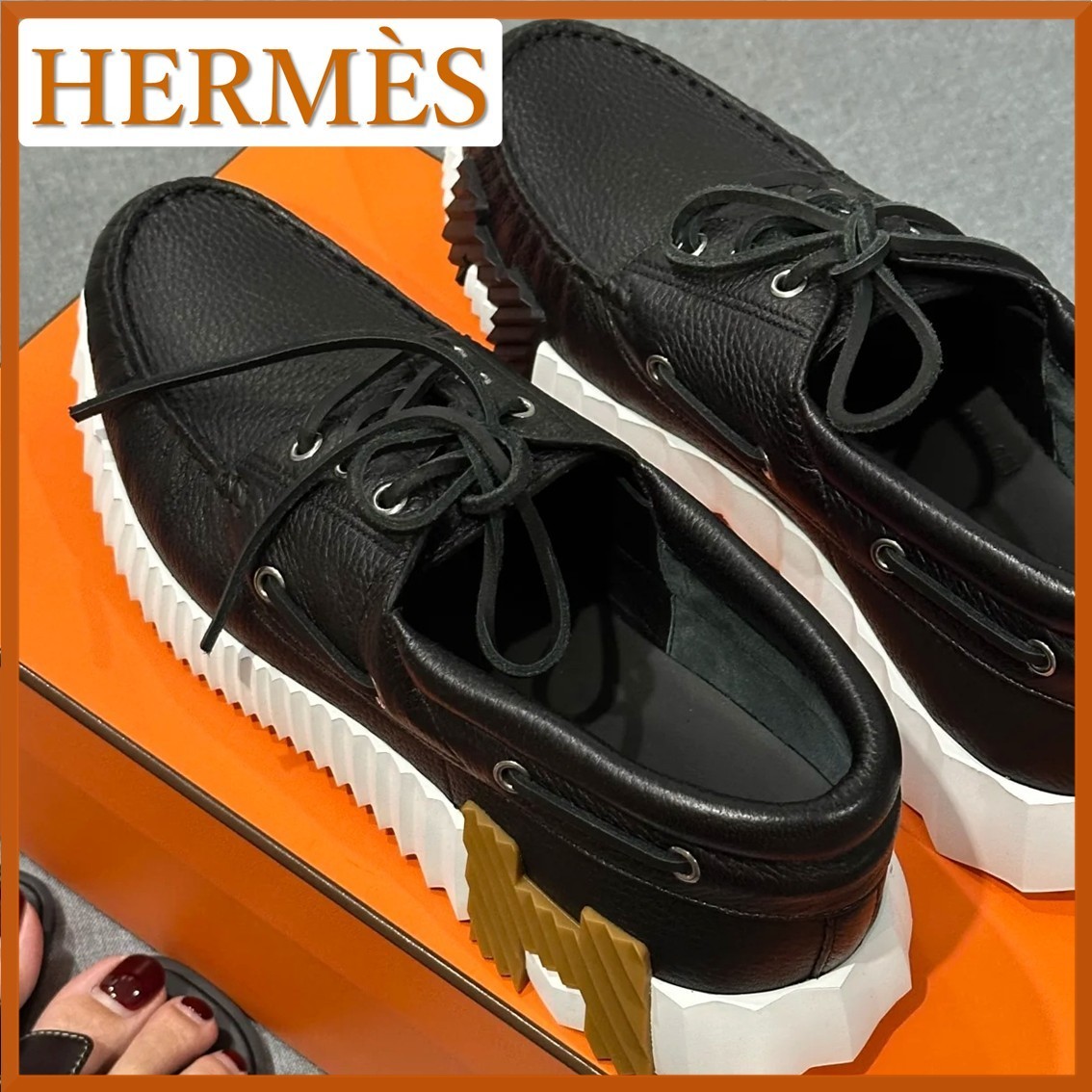 【おしゃれ★】HERMES スニーカー ケッチ Ketch