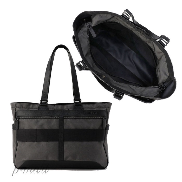 国内発*BRIEFING FUSION SQ TOTE HD トートバッグ グレー