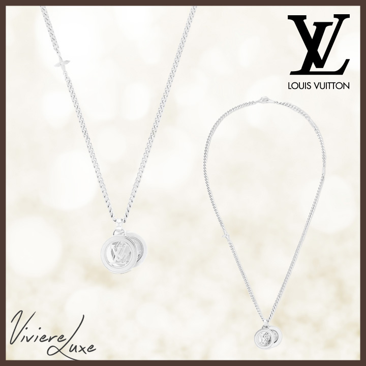 *洗練の輝き*【Louis Vuitton】モノグラム ステシア ネックレス