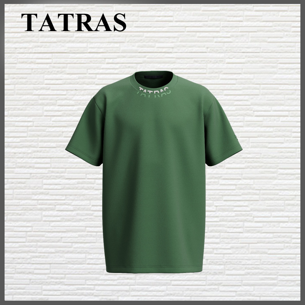 【国内発送】TATRAS WANDO トップス Tシャツ コットン グリーン