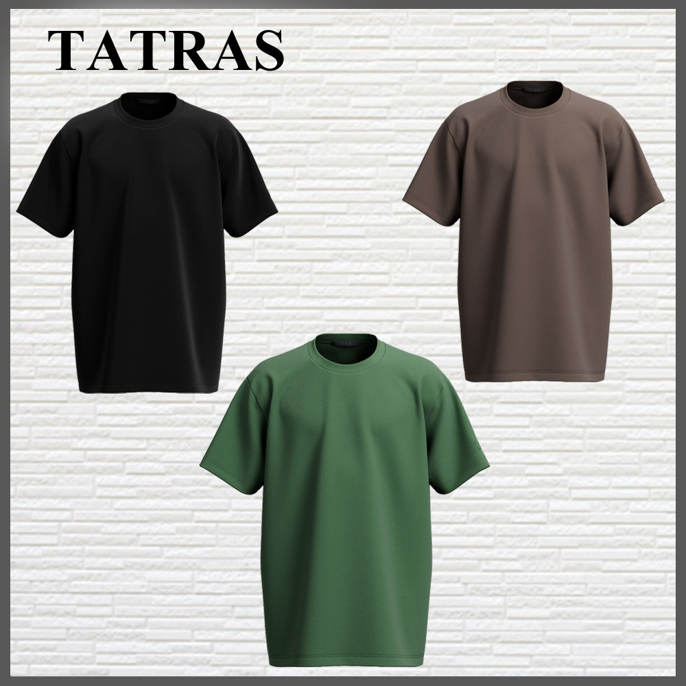 【洗練されたデザイン】TATRAS CIALO Tシャツ コットン 3色