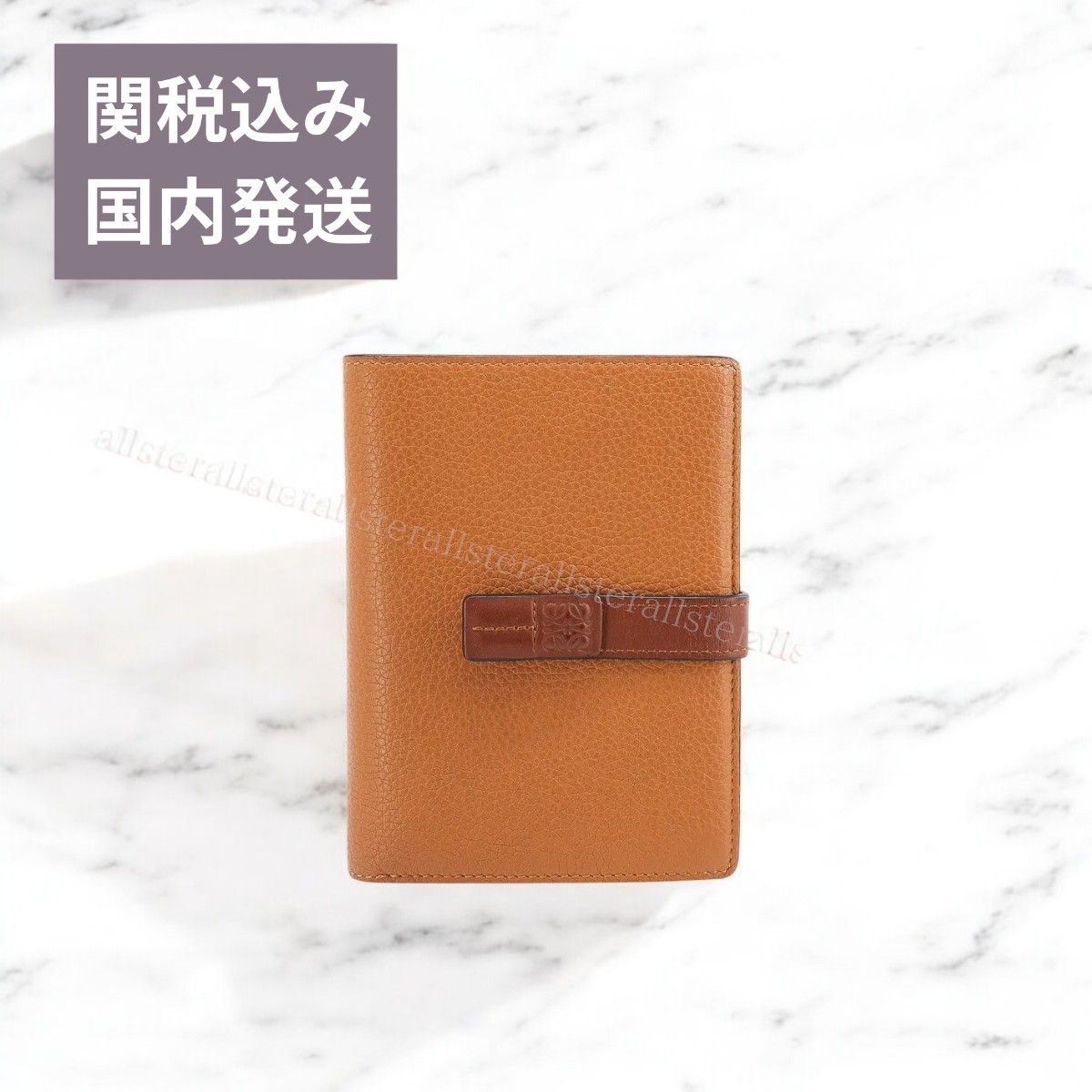 関税込み【LOEWE】ロエベ アナグラム 二つ折り財布
