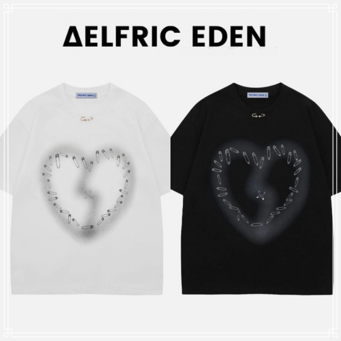 【Aelfric Eden】PIN ハート デザイン Tシャツ 2色