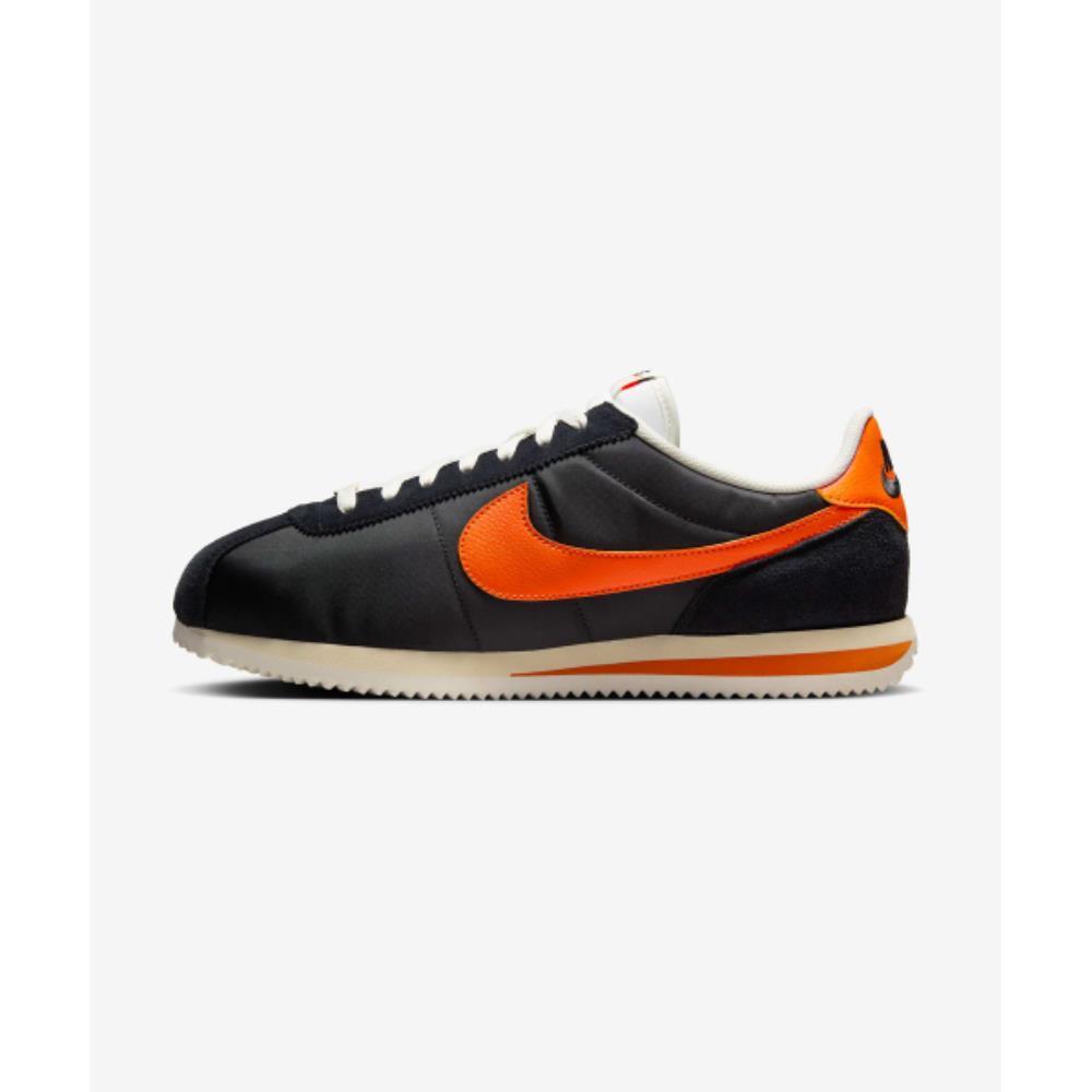 ☆Nike☆ Cortez Textile M Black Sail Muslin Safety Orange HF