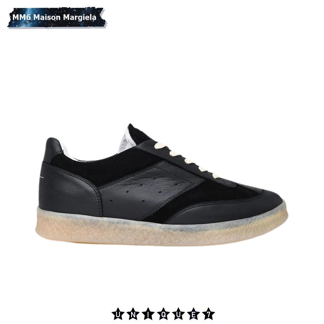 スニーカー MM6 Maison Margiela 6 Court Sneakers Black
