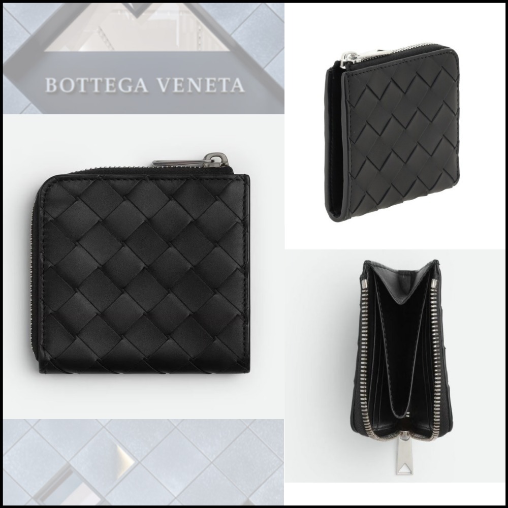 【BOTTEGA VENETA】 イントレチャートレザーコインケース
