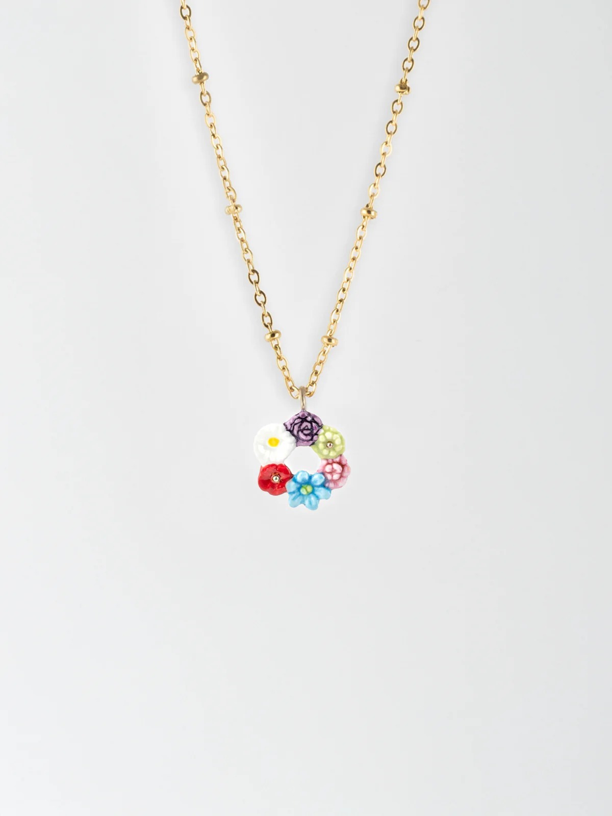 Nach(ナッシュ) ネックレス couronne de fleurs