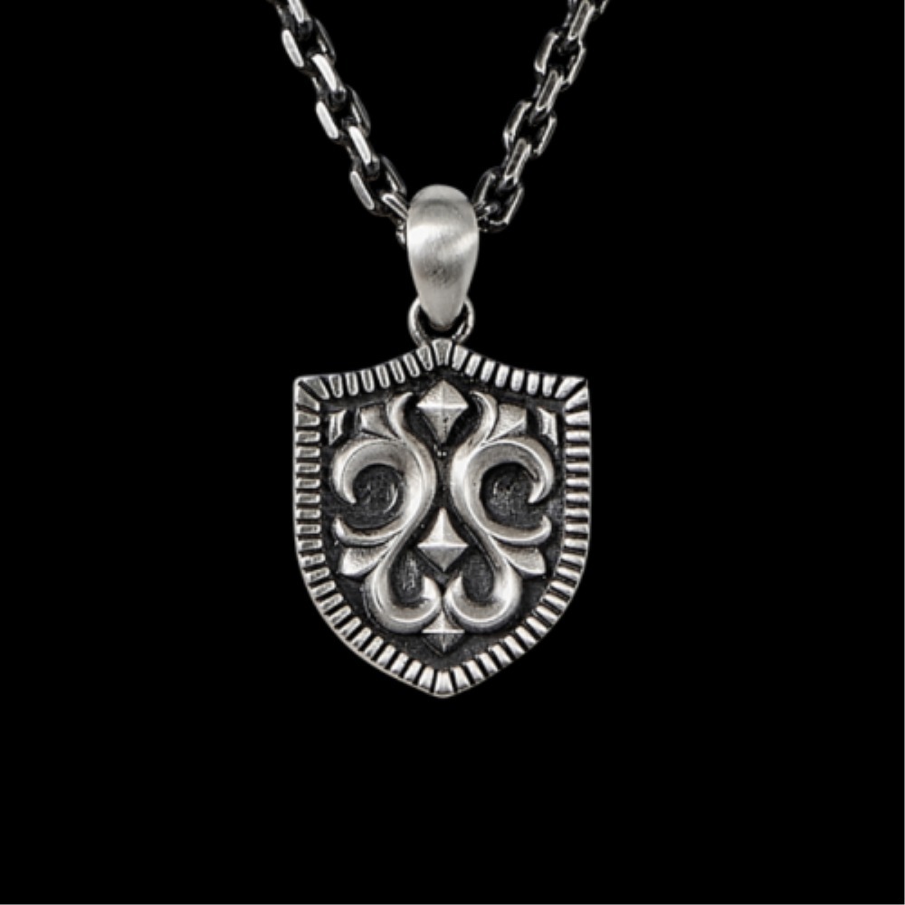☆MARS MARK☆ Cartouche Shield Pendant No1 M68