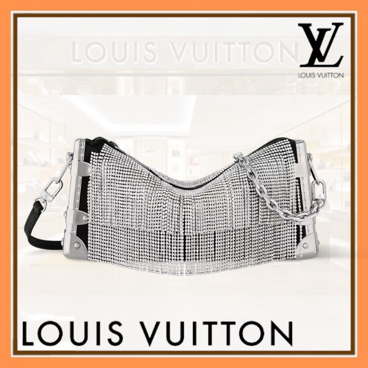 【上品な煌めきが目を惹く】Louis Vuitton スリムトランクバッグ