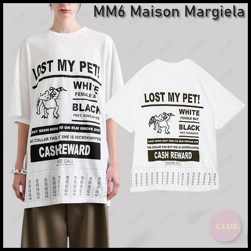 MM6 Maison Margiela★Lost My Pet Tシャツ