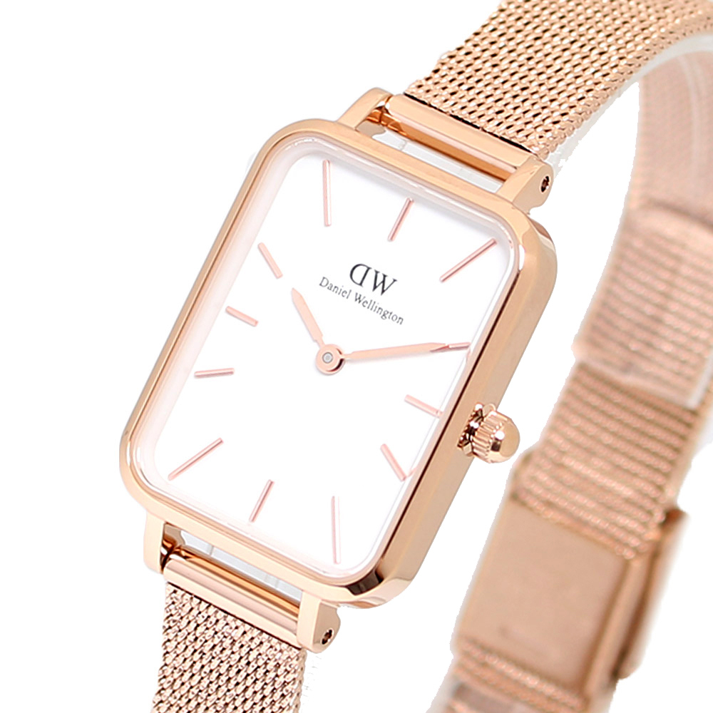 Daniel Wellington 腕時計 QUADRO PRESSED 20×26 DW00100431