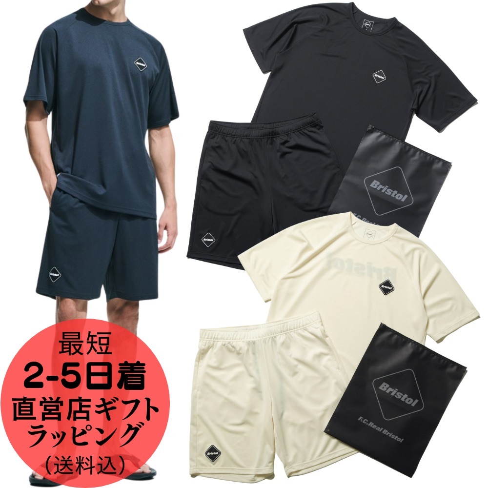 【F.C.Real Bristol】トレーニングトップ&ショーツセット