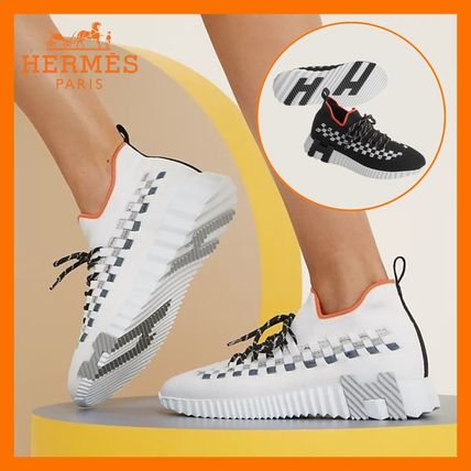 ホワイト（白）系 HERMES Flex(エルメス フレックス) 靴