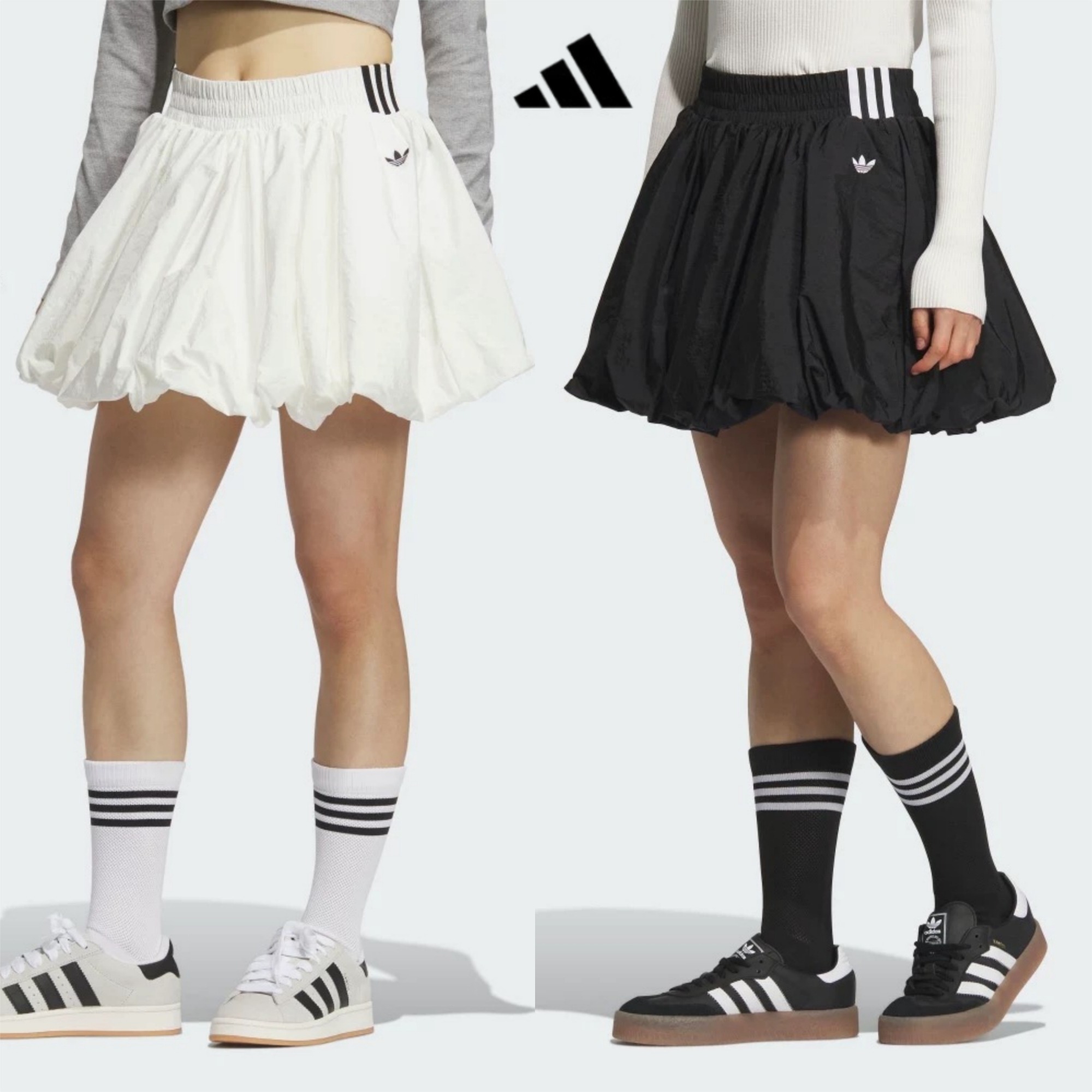 adidas originals バルーンスカート ナイロン ミニ