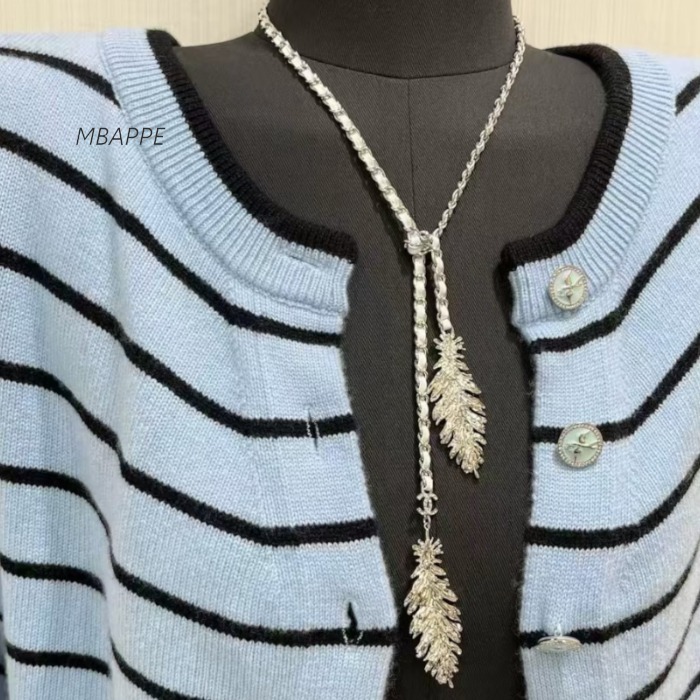 《25SS》羽根がキュート♪【CHANEL】シャネル ネックレス