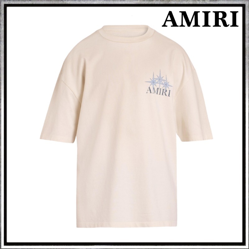 関税込★【AMIRI】オーバーサイズ・クルーネックTシャツ