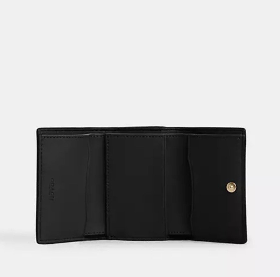 すぐに届く！\"COACH\"マイクロウォレットシグネチャーキャンバス