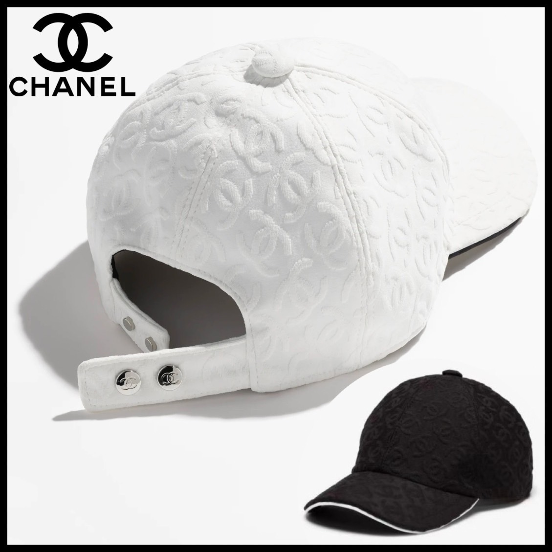 CCマーク柄がカジュアルでオシャレ♪【CHANEL】25S キャップ