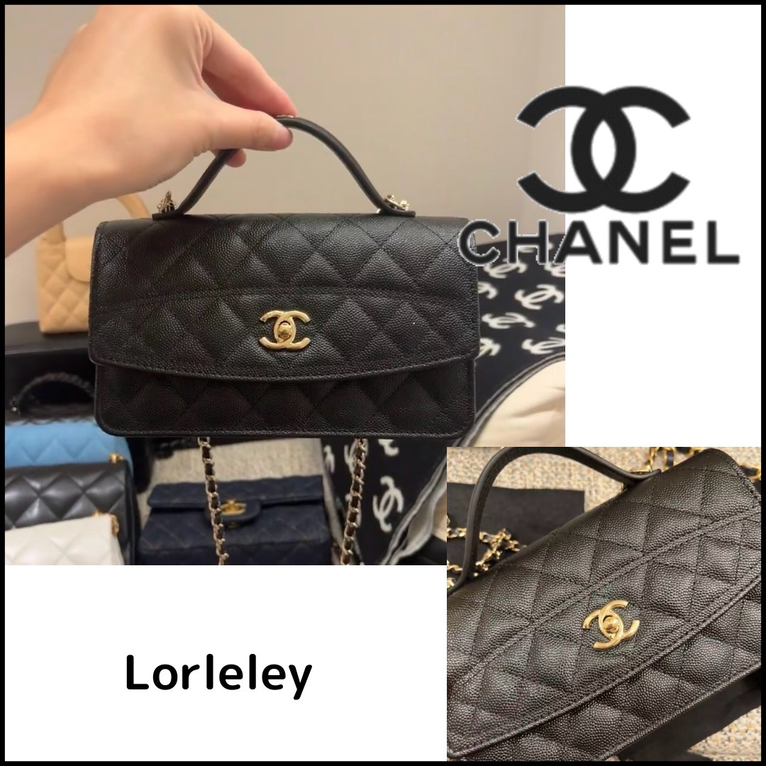 【上品でエレガント】CHANEL チェーンクラッチバッグ