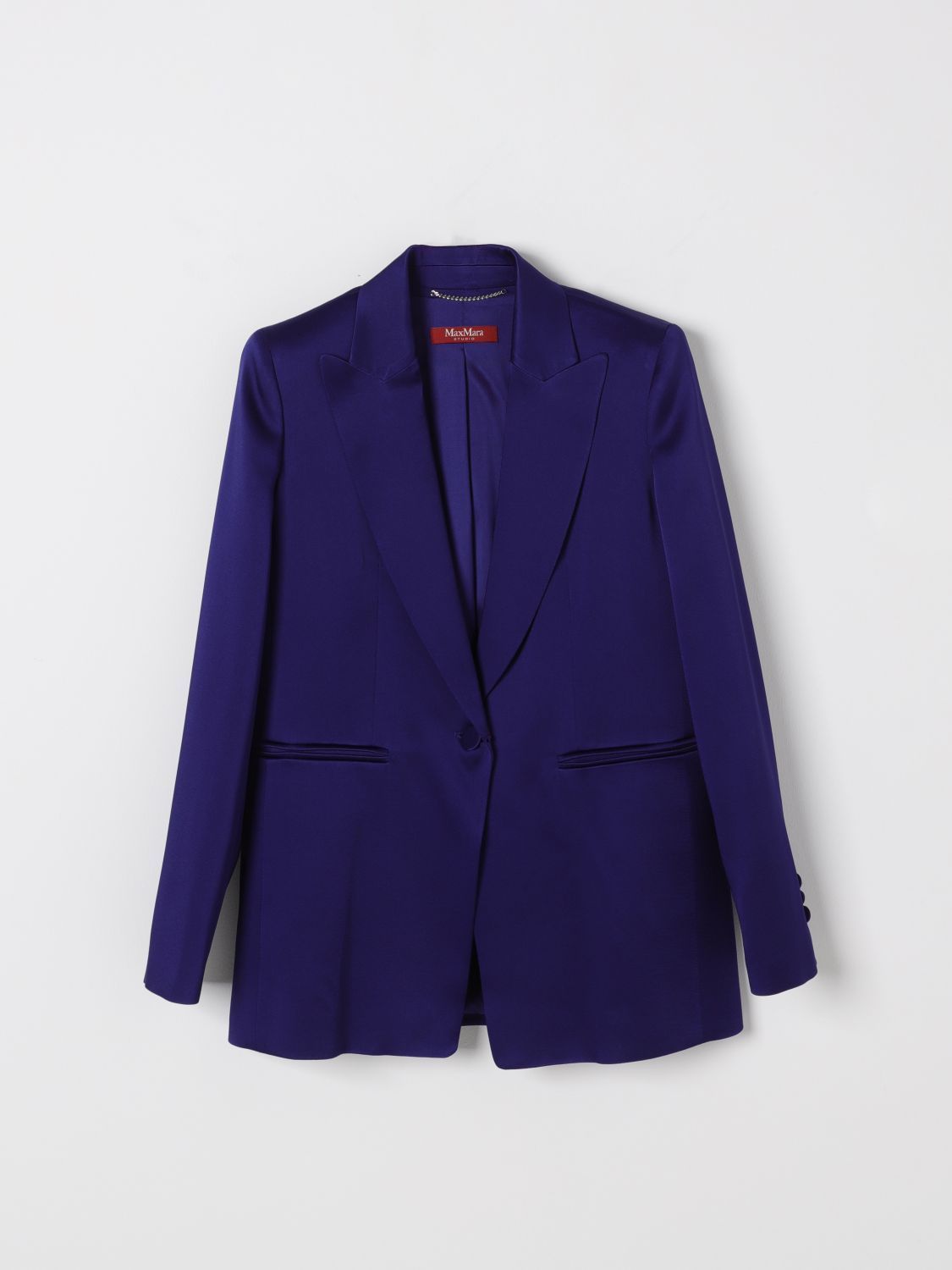 アウターその他 MAX MARA STUDIO Woman Blazer Blue 2516041023600 036