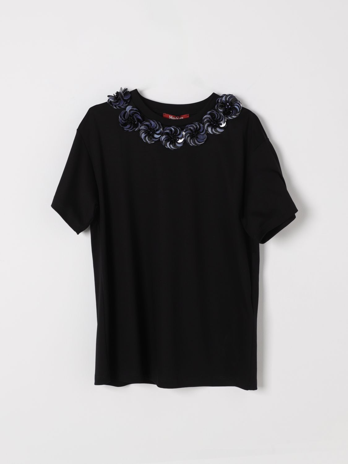 Tシャツ・カットソー MAX MARA STUDIO Woman T-Shirt Black 2516941013600 004