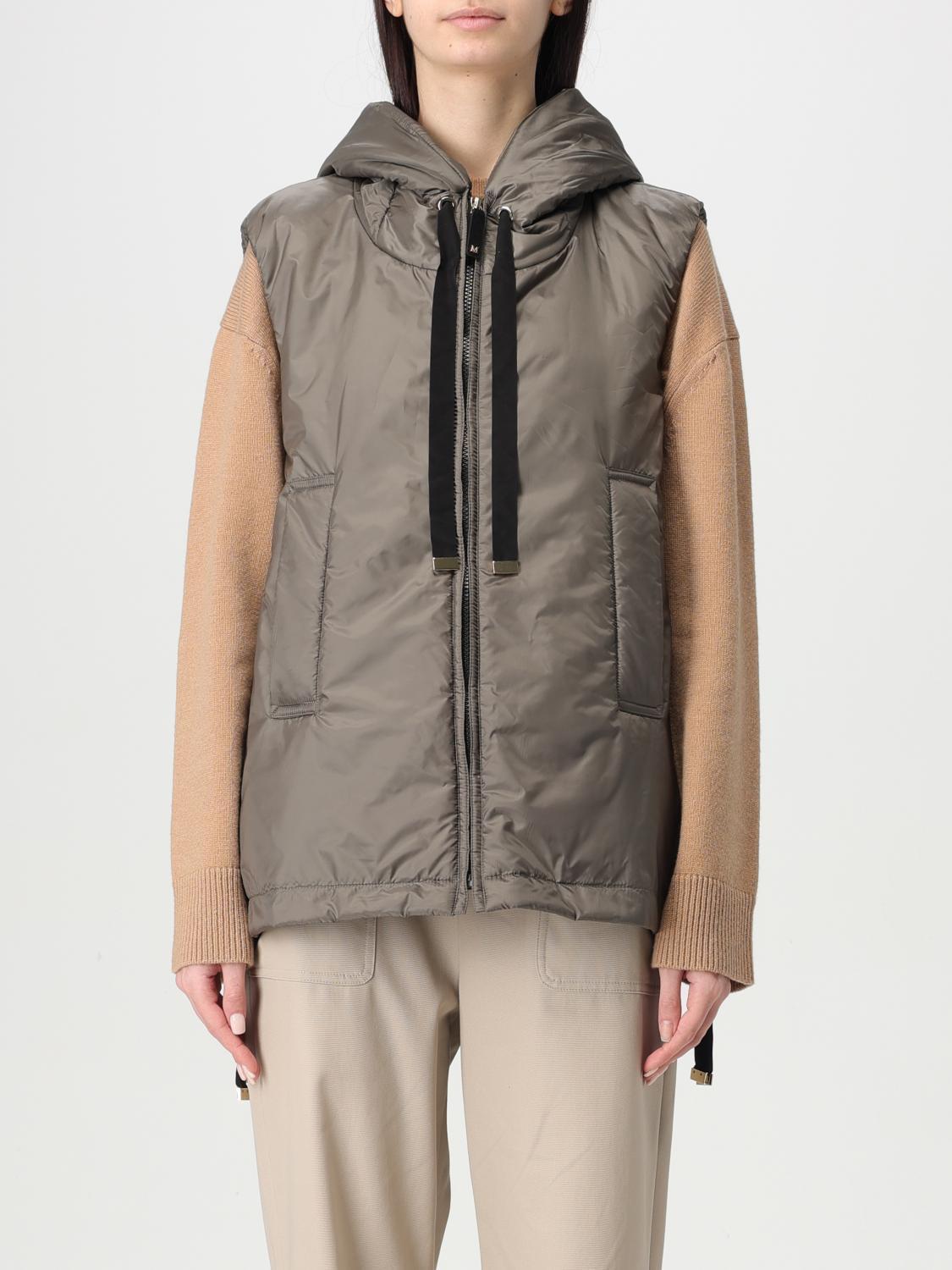 アウターその他 MAX MARA THE CUBE Woman Waistcoat Grey 2519291034600 084