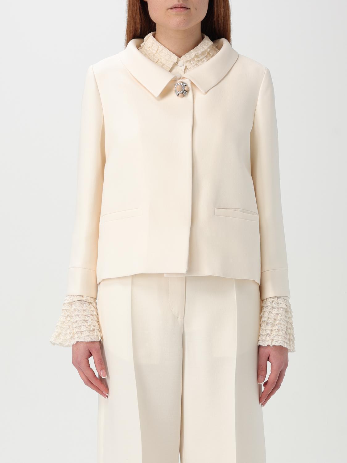 ジャケット VALENTINO Woman Jacket Yellow Cream 6B3CE3Y01CF A03