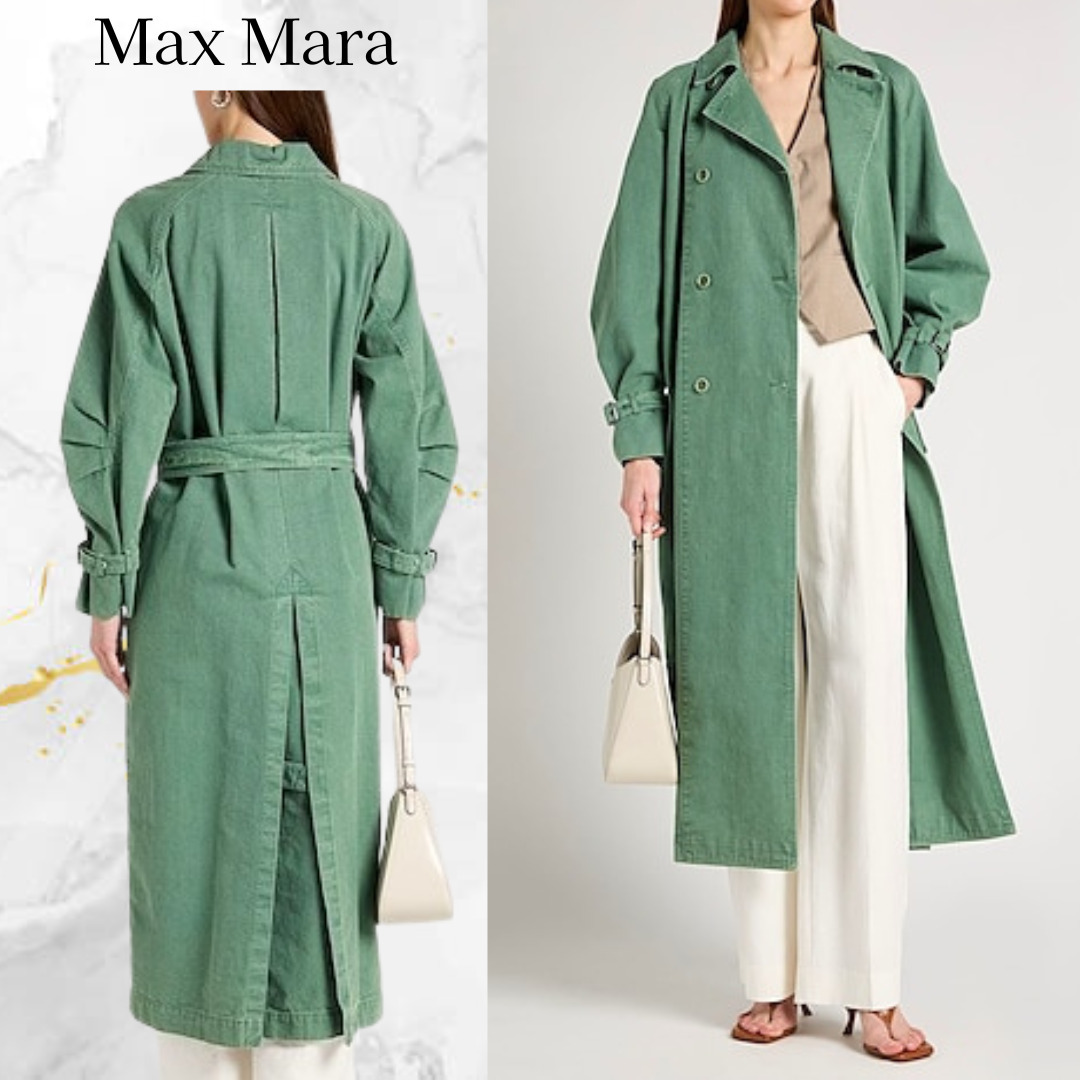 ☆送料関税込☆Max Mara☆コットン トレンチコート